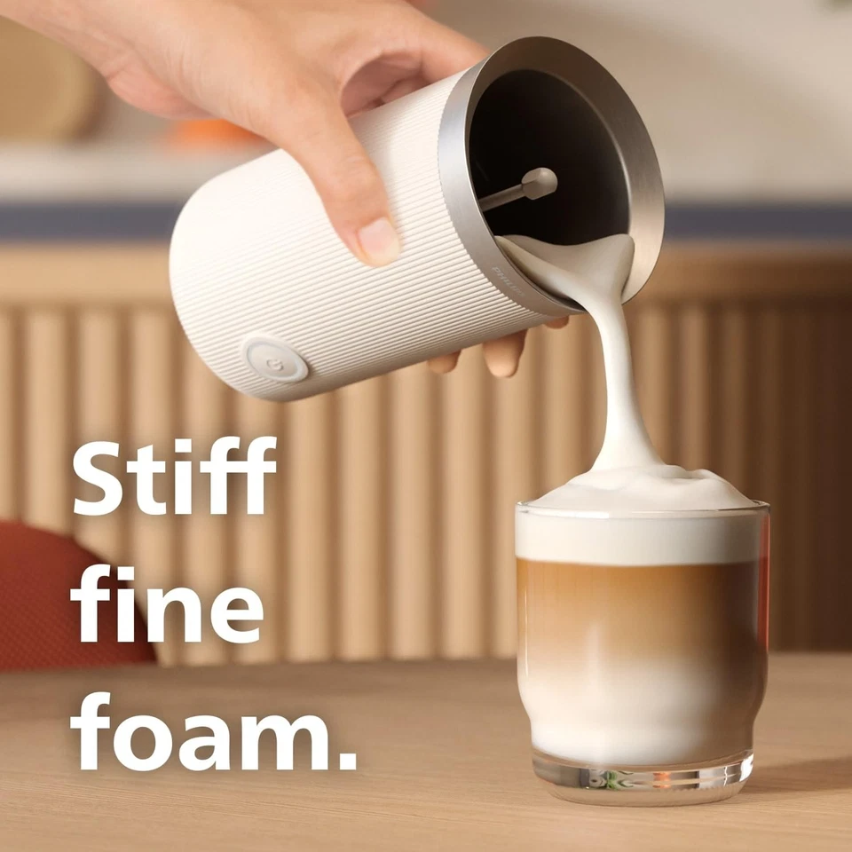 Espumador de leche Philips Baristina - Espuma de leche perfectamente​. Frío y calor. Lácteos y... Foto 2 de 4