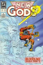 New Gods #8 FN/VF 7.0 1989 Stock Image