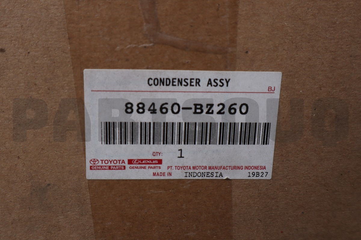 88460BZ260 Genuine Toyota CONDENSER ASSY 88460-BZ260 | eBay