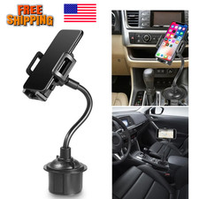 New Universal Car Mount Adjustable Gooseneck Cup Holder Cradle for Cell Phone