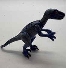 Playmobil Velociraptor Dinosaurio Jurasico Figura Azul