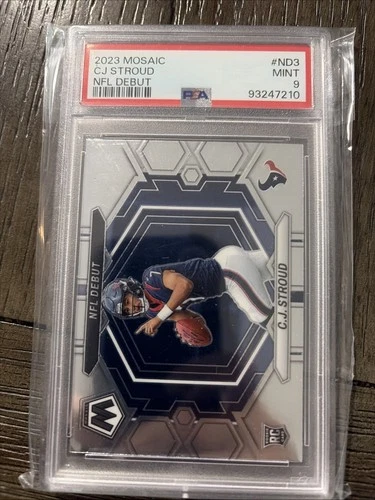 2023 Panini Mosaic - Nfl Debut C.J. Stroud #ND-3 (RC) PSA 9