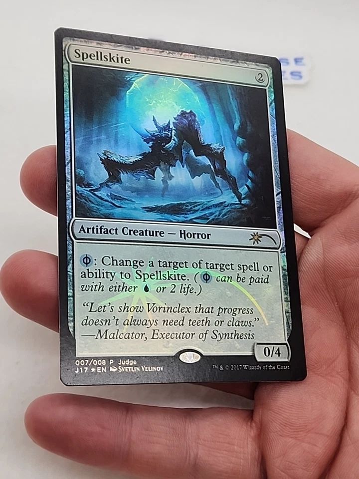 MTG Misprint Spellskite Foil Miscut Off Center Judge Promo 2017 Magic *CCGHouse* - Image 3 of 4