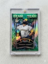 2025 Topps Stadium Club Beam Team Jackson Chourio Brewers BT-11 Baseball