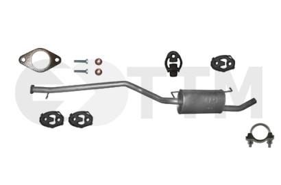 Silencieux Intermédiaire+ Pour FORD TRANSIT BUS 2.0 D 75-85/85cv 2000-2006 - Neuf