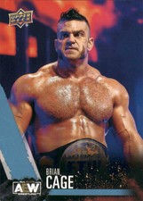 2021 Upper Deck AEW #45 Brian Cage RC