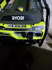 RYOBI 6,500-Watt Gasoline Powered Generator with CO Shutdown Sensor