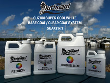 Suzuki Super Cool White - 1 QUART Refinishing Kit