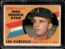 1960 Topps #137 Lou Klimchock