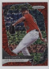 2020 Panini Prizm Tier II Quick Pitch Red Donut Circle 15/99 Rico Garcia 00lk