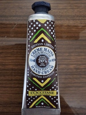 L'Occitane Cocoa Flower 20% Shea Hand Cream, 30 ml, NEW, RARE