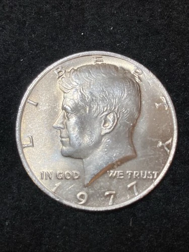 1977 Kennedy Half Dollar UNC 50C Coin