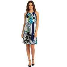 Style & Co Womens Dress Sz Small Floral Vacation Resort Travel Tropical Beach