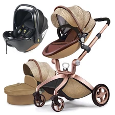 Fashional Pram:High Landscape  Carriage with Reversible Seat & Shock Absorption