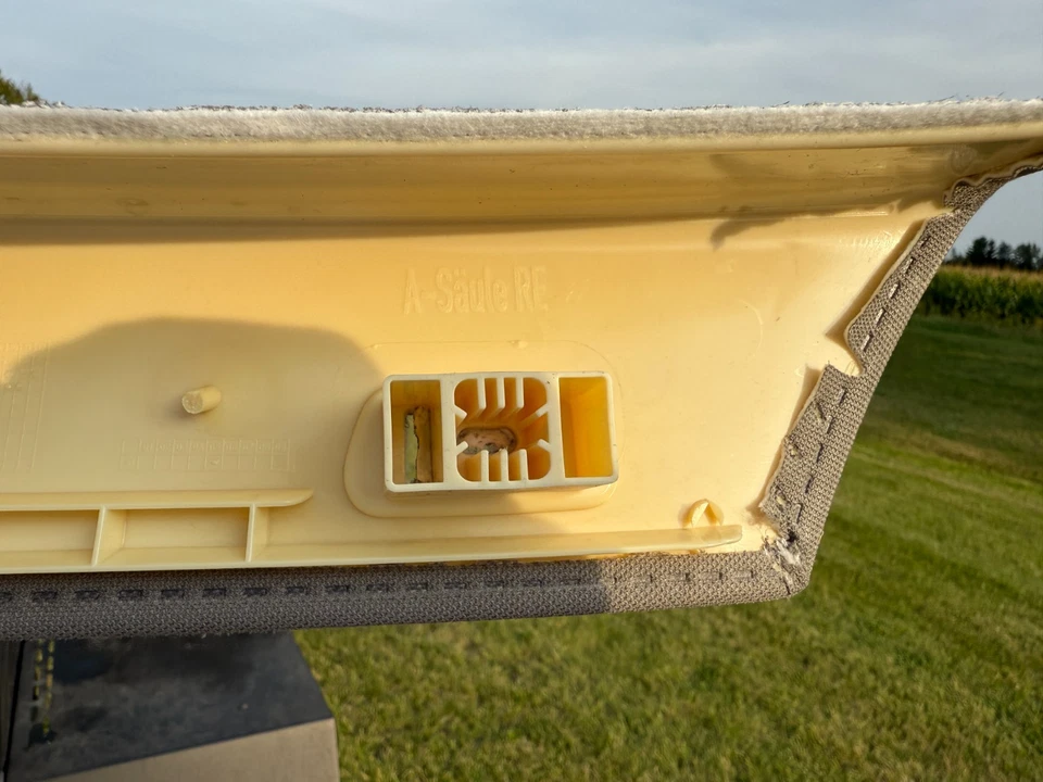 BMW F10 528i 535i 550i 2011-2016 panel de cubierta de moldura de pilar A delantero derecho OEM Foto 4 de 4