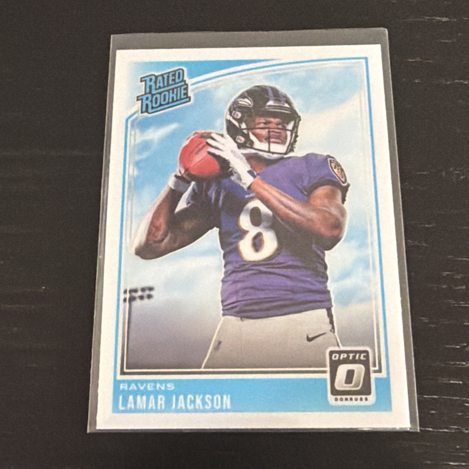 2018 Donruss Optic - Rated Rookie Lamar Jackson #167 (RC)
