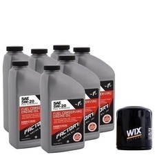 Factory Racing Parts Basic Oil Change Kit For Chrysler 5W-20 Oil - 7 Quarts 37.14 per gallon