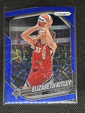 2025 WNBA Prizm Elizabeth Kitley Blue Velocity #41 ACES