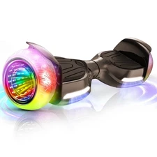 6.5 inch Hoverboard Electric Self-Balancing LED Light Wheels 7.5Mph for Kids
