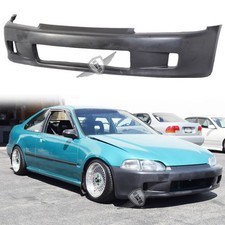 Fit 92-95 Honda Civic Eg Hatchback Wc Style Front Bumper Conversion Kit Jdm Usdm