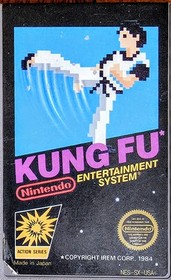 Kung Fu (1985) by Irem a NES "Black Box" Series a Fast-Paced Action Game
