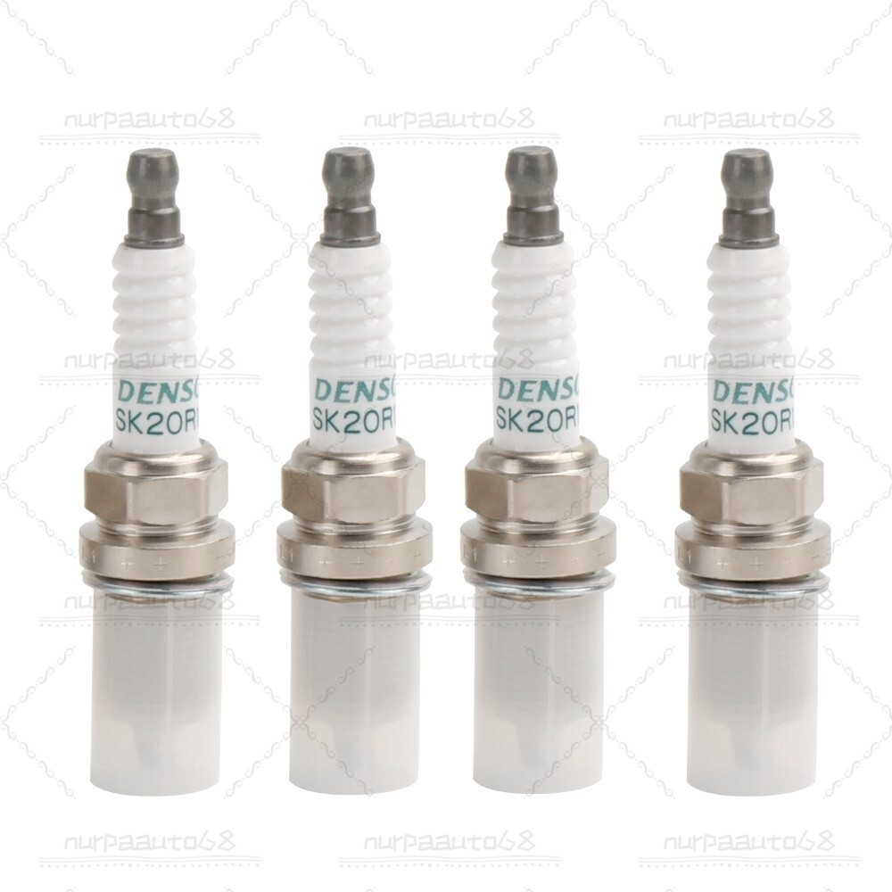 4 Pack for 90919-01210 DENSO SK20R11 3297 Spark Plugs Iridium Camry/Rav4