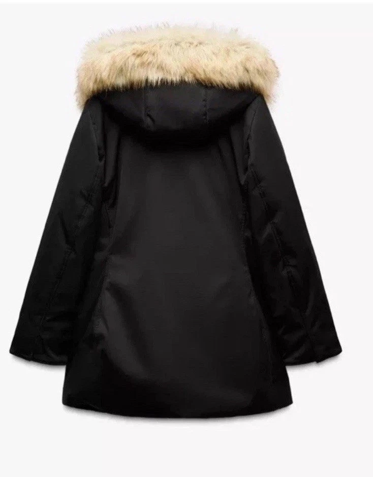 PARKA PROTECCIÓN AGUA Y VIENTO ZARA NUEVA CON ETIQUETAS TALLA XS 1255/777 Foto 2 de 4