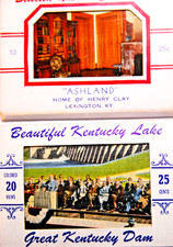 Great Kentucky Dam Ashland Henry Clay Lexington Souvenir Photos 2 Books