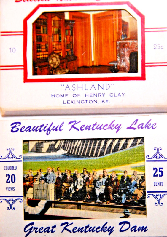 Great Kentucky Dam Ashland Henry Clay Lexington Souvenir Photos 2 Books
