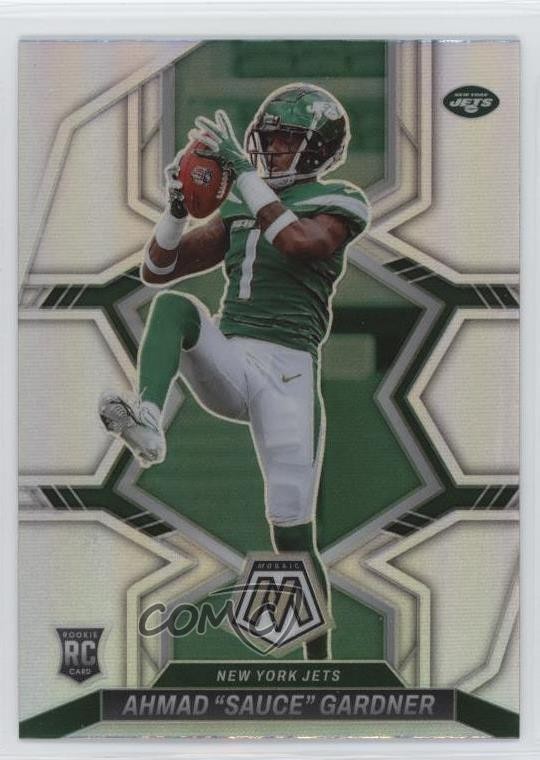 2022 Panini Mosaic Rookies Silver Prizm Ahmad Gardner Sauce #335 Rookie RC 1k9t
