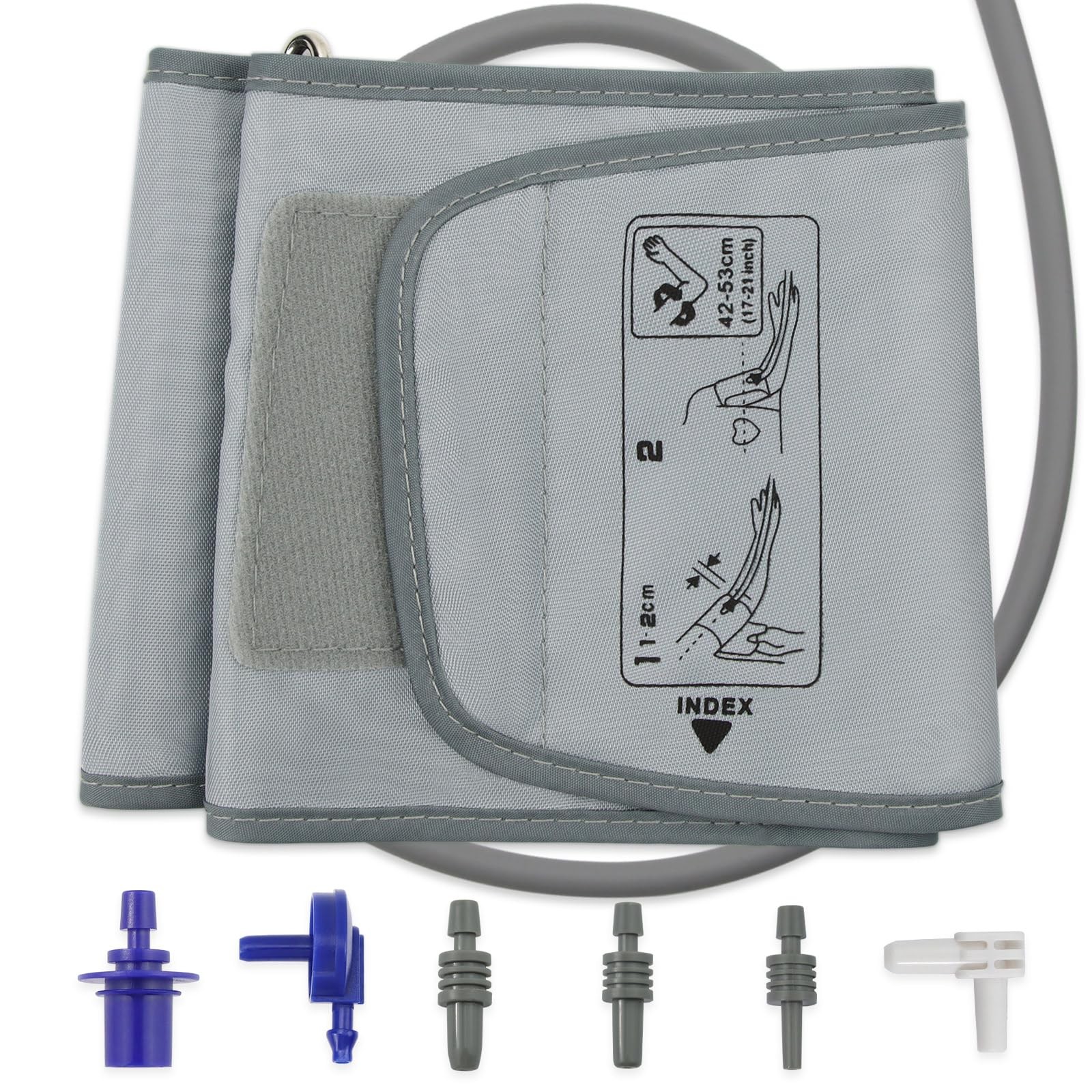 Y003T1 Extra Large Blood Pressure Cuff, 17-21inch XL Blood Pressure Cuff for Big