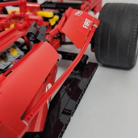 Vintage LEGO Ferrari F1 8674 Racer 1:8 Indy Race Car Stickers Clean 98% Complete