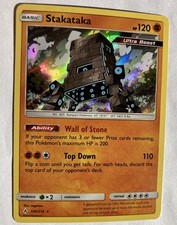 Stakataka 106/214 Holo Rare Unbroken Bonds Pokemon NM on eBay