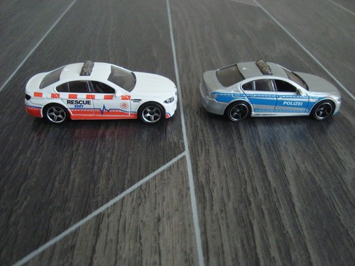 Matchbox BMW M5 POLIZEI POLICE Car - neuwertig unbenutzter Zustand - Bild 3 von 5