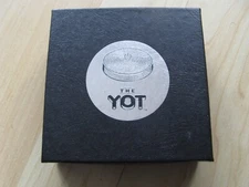 The Yot: Not a UFO in Metallic Steel by Puzzle Master - Brain Teaser Game