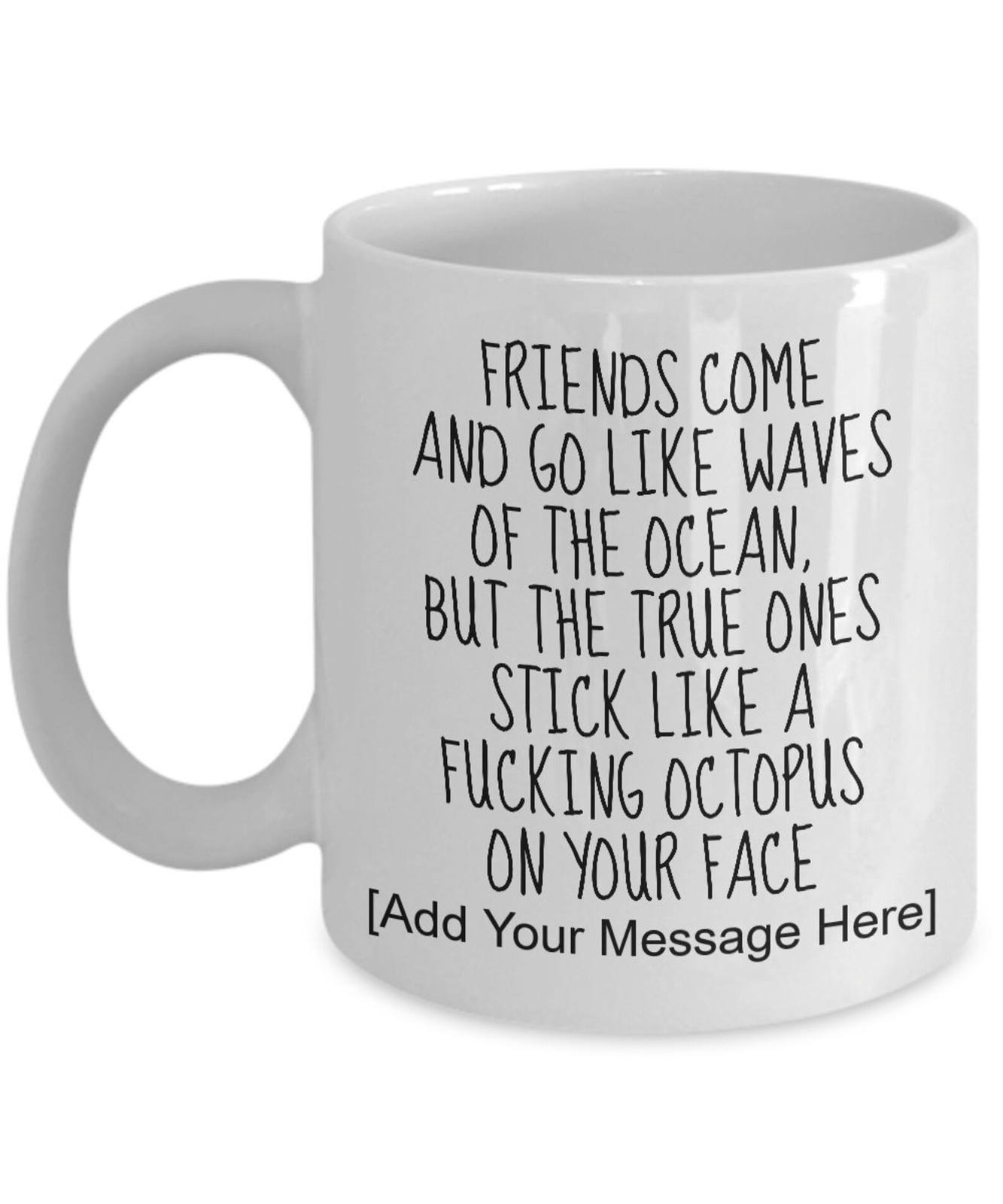 Best Friend Gift Real Friends Stick Friendship Gift Mugs Personalized