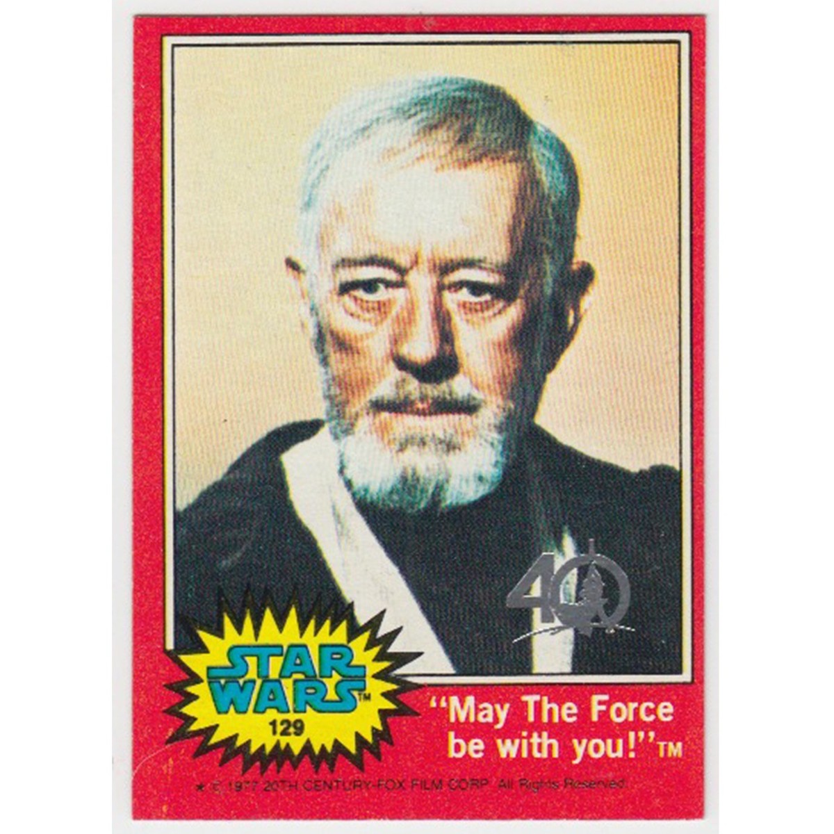 その他 Star Wars 30th Stamped Buybacks Topps Star Wars 40th Anniversary Trading Cards Buyback Card Red