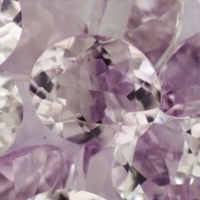 ROSE DE FRANCE AMETHYST 10 x 8 MM OVAL CUT SOLD PER STONE F-1529