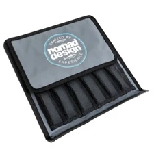 Nomad Design Jig Wallet Insert Sleeve – 12 Jig Slots, Washable Mesh, 31x31cm