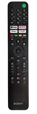 Telecomando originale Sony TV KD-55AG9 | KD-43XH8096 | KD-49XF7000 |