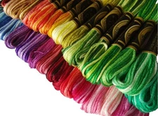 VARIEGATED DMC 1 Skein PICK YOUR COLORS #48-126 (Including Discontinued Colors)