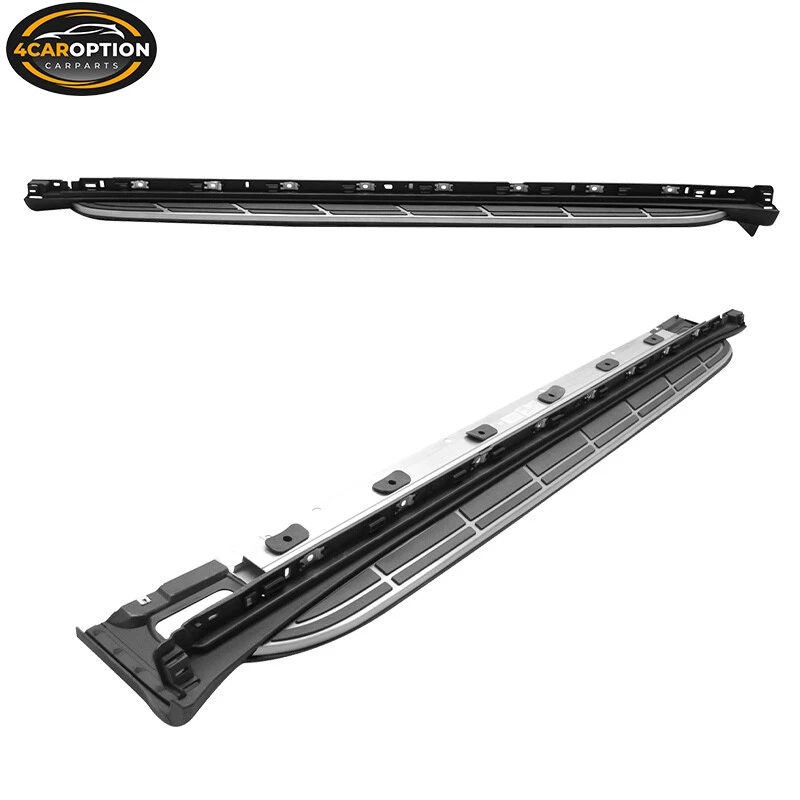 Fits 11-18 Porsche Cayenne OE Style Running Board Side Step Bar Black Aluminum Foto 4 de 4