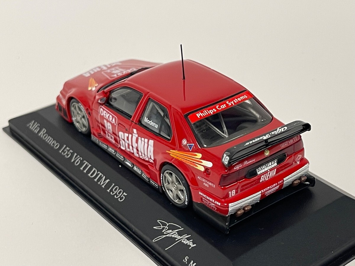 1/43 Minichamps Alfa Romeo 155 V6 TI DTM 1995 #18 S.Modena 430