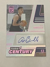 Alex Barcello 2022-23 Elite Turn Of The Century Auto #TTC-ABA BYU Cougars