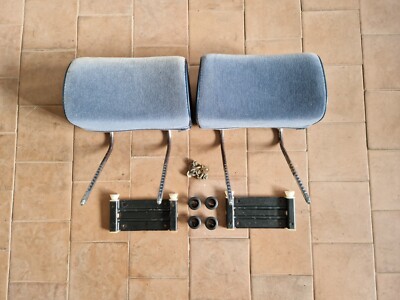 BMW E3 E23 E28 Kopfstützen Set hinten mit Halterungen OEM