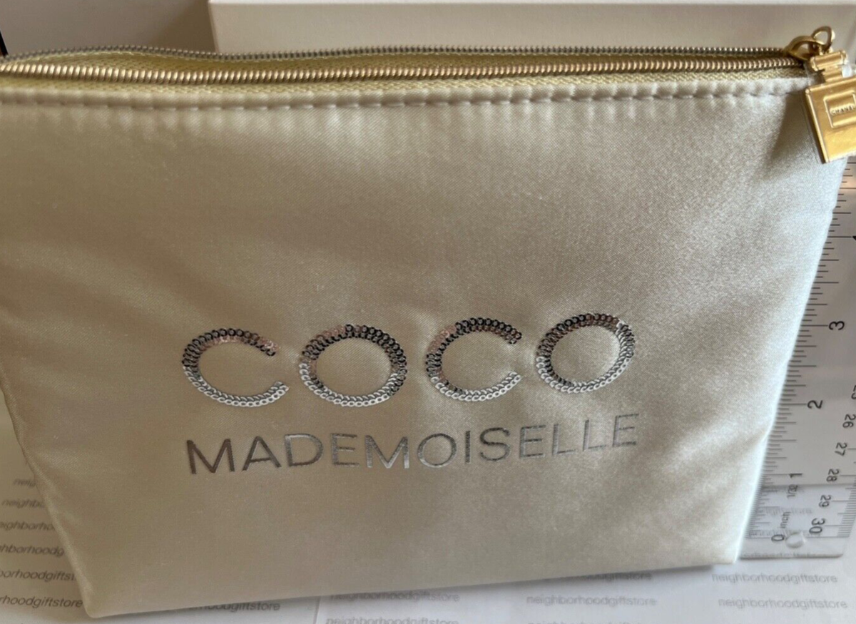 CHANEL COCO MADEMOISELLE COSMETC CASE Clutch Pouch Perfume
