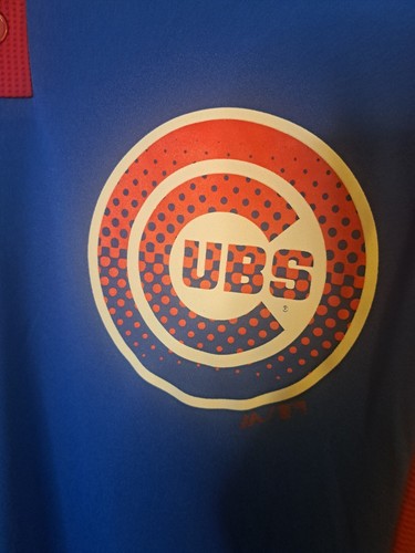 Majestic Men's Small Chicago Cubs Short Sleeve Hensley Jersey - Picture 3 of 7