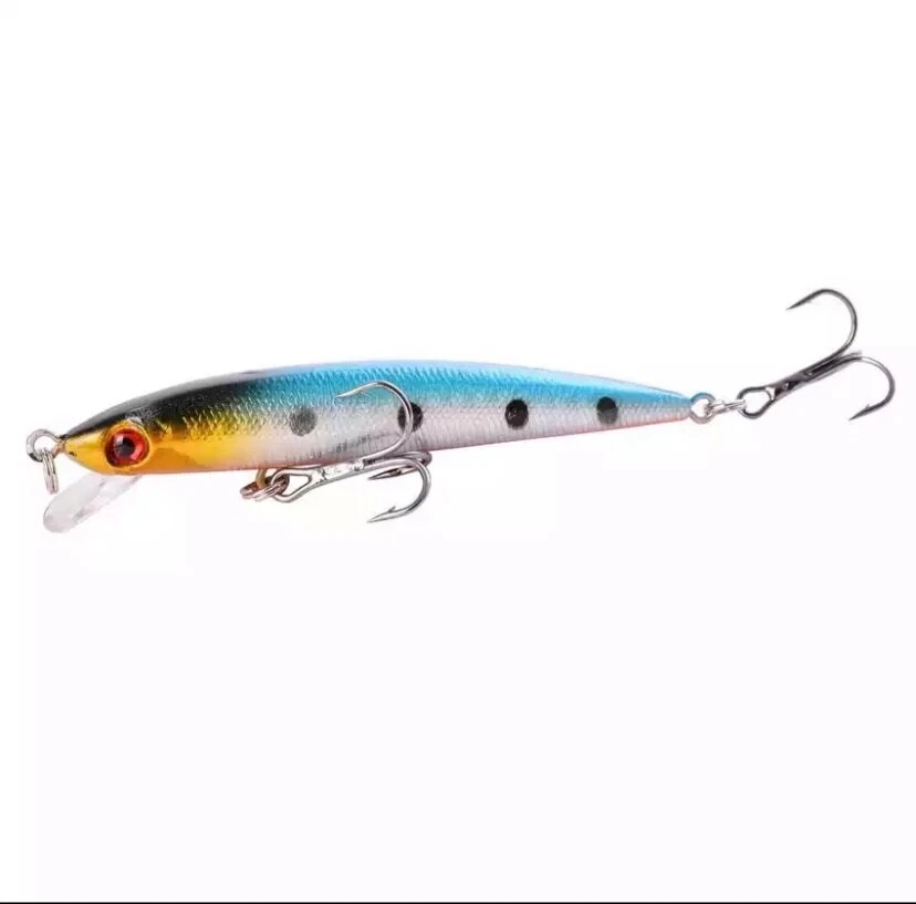 140mm 23g flottant vairon 2025 leurres de pêche noir bar brochet