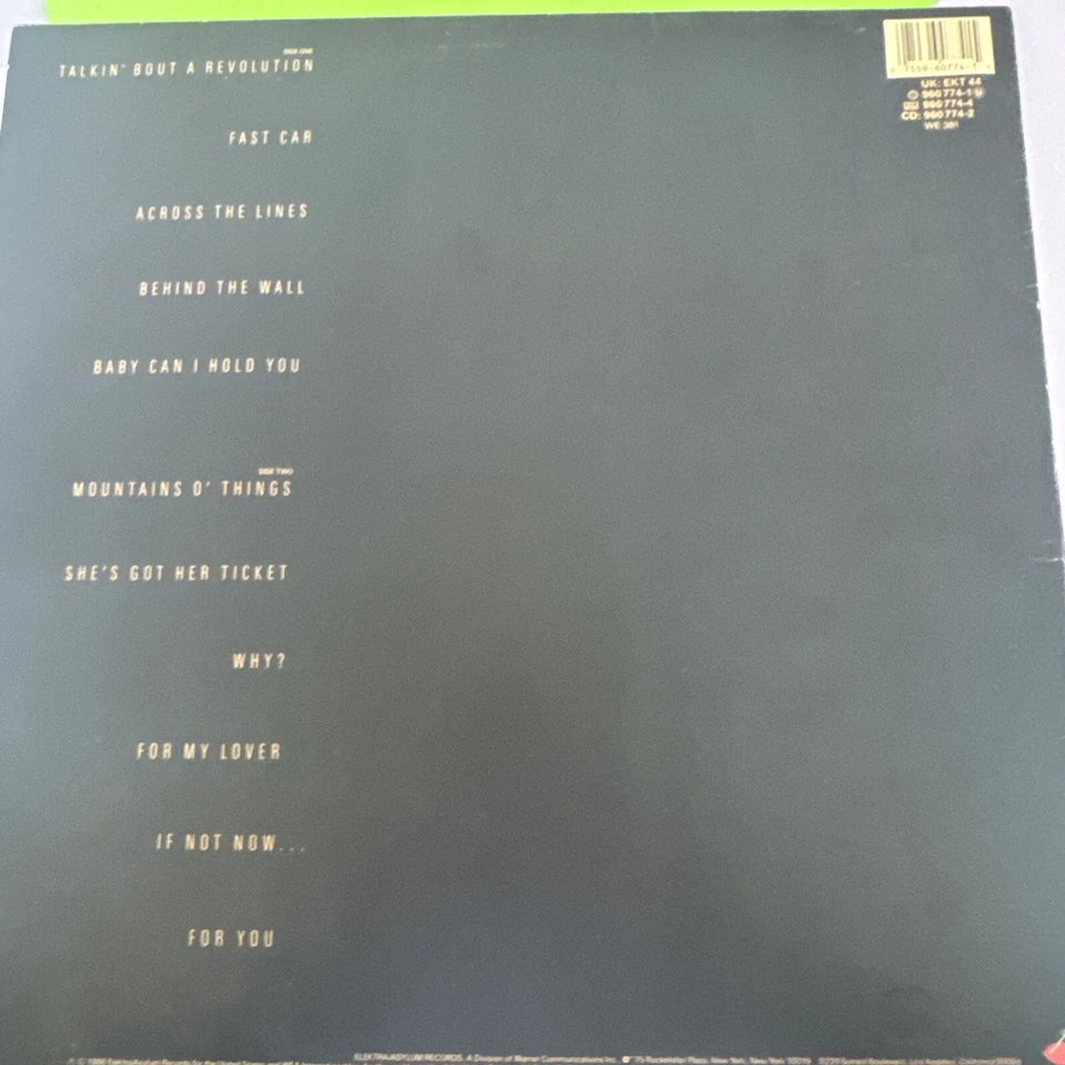 Tracy Chapman-Tracy Chapman EKT44very Good+ - Bild 2 von 4