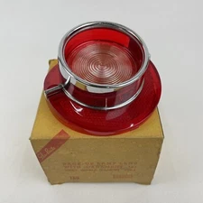 1964 Chevy Impala Back-Up Lamp Light Lens W/Ornament (Exc. S/W) 5955332/335 NORS